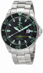 Invicta Watches : 1543 Black Dial Flame Fusion Band Men Watch
