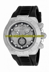 Invicta Watches : 15578 Quartz Chronograph Date Black Silicone Men Watch