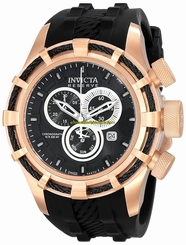 Invicta Watches : 15777 Black Dial Stainless Steel Band Men Watch