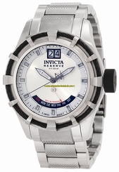 Invicta Watches : 1580 Silver Dial Stainless Steel Band Men Watch
