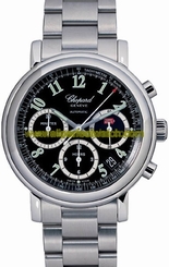 Chopard Watches : 158331-3001 Automatic Stainless Steel Black Dial Stainless Steel Band Men Watch