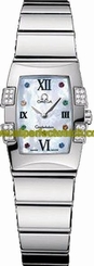 Omega Watches : 1585.79.00 Quadrella Mini Constellation Women Watch