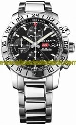 Chopard Watches : 158992-3001 Automatic Stainless Steel Black Dial Stainless Steel - Brushed & Polished Band Men Watch