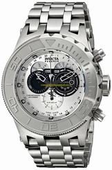 Invicta Watches : 15962 Silver Dial Stainless Steel Men Watch