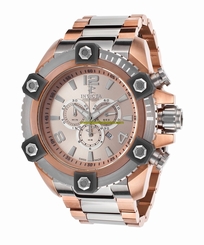 Invicta Watches : 16028 Rose Gold Dial Stainless Steel Band Men Watch