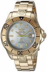 Invicta Watches : 16033 Mother Of Pearl Dial Stainless Steel Band Men Watch