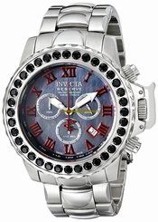Invicta Watches : 16042 Mother Of Pearl Dial Stainless Steel Band Men Watch