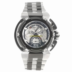 Invicta Watches : 16047 Silver-tone Dial Stainless Steel Band Men Watch