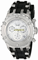Invicta Watches : 16086 Quartz Chronograph Date Black Polyurethane Women Watch