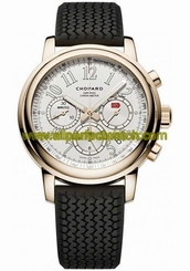 Chopard Watches : 161274-5002 Automatic Chronograph Date 18k Rose Gold Case Black Rubber Men Watch