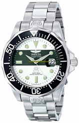 Invicta Watches : 16130 Silver-tone Dial Ion Plated Stainless Steel Men Watch