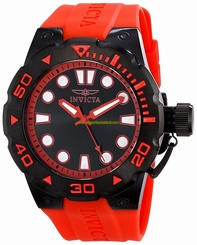 Invicta Watches : 16139 Quartz Analog Red Polyurethane Men Watch