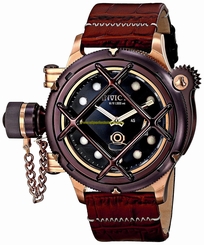 Invicta Watches : 16171 Mechanical Hand-Wind Brown Leather Men Watch