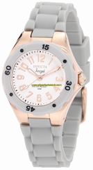 Invicta Watches : 1621 White Dial Light Grey Rubber Women Watch