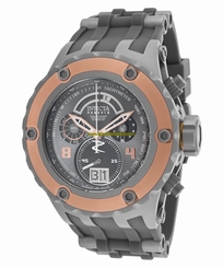 Invicta Watches : 16245 Grey Dial Steel And 18k Gold Band Men Watch