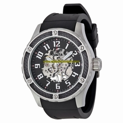 Invicta Watches : 16278 Black Skeleton Hand Wind Men Watch