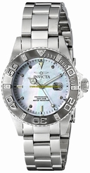 Invicta Watches : 16296 Mother Of Pearl Dial Stainless Steel Band Women Watch