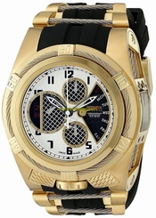Invicta Watches : 16320 Quartz Chronograph Black Polyurethane Men Watch