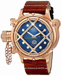 Invicta Watches : 16348 Mechanical Hand-Wind Brown Leather Men Watch