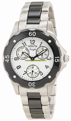 Invicta Watches : 1654 White Dial Ceramic Women Watch