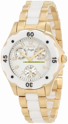 Invicta Watches : 1655 White Dial Ceramic Band Women Watch