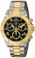 Invicta Watches : 16711 Black Quartz Men Watch