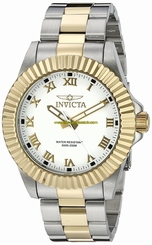 Invicta Watches : 16740 White Quartz Men Watch