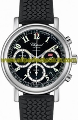 Chopard Watches : 168331-3001 Automatic Stainless Steel Black Dial Black Rubber Band Men Watch