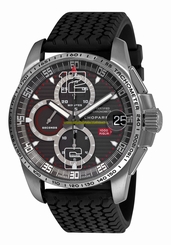 Chopard Watches : 168459-3005 Limited Edition Chronograph Titanium Case Black Rubber Men Watch