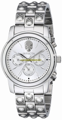 Invicta Watches : 16890 Silver Dial Stainless Steel Band Women Watch