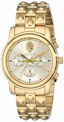 Invicta Watches : 16891 Champagne Quartz Women Watch