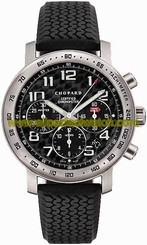 Chopard Watches : 168915-3001 Automatic Stainless Steel Black Dial Black Rubber Band Men Watch