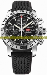 Chopard Watches : 168992-3001R Automatic Stainless Steel Black Dial Black Rubber Band Men Watch