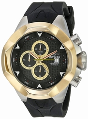 Invicta Watches : 16905SYB Quartz Chronograph Date Black Silicone Men Watch