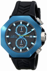 Invicta Watches : 16917 Quartz Multifunction Dial Black Silicone Men Watch
