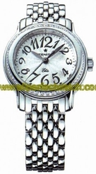 Zenith Watches : 16.1220.67/01.M1220 Automatic Silver With Arabic Numeral Guilloche Dial Polished Stainless Steel Band Women Watch