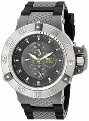 Invicta Watches : 17115 Gunmetal Dial Stainless Steel Men Watch