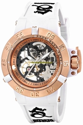 Invicta Watches : 17141 Rose Skeleton Automatic Women Watch