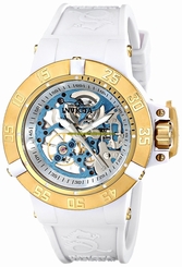 Invicta Watches : 17147 Blue Dial Stainless Steel Band Women Watch