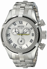 Invicta Watches : 17154 Silver Dial Stainless Steel Band Women Watch