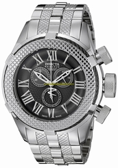 Invicta Watches : 17162 Grey Dial Stainless Steel Band Men Watch