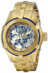 Invicta Watches : 17177 Blue Dial Stainless Steel Band Women Watch