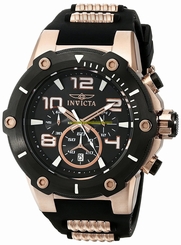 Invicta Watches : 17201 Black Quartz Men Watch