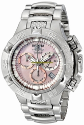 Invicta Watches : 17220 Mother Of Pearl Dial Stainless Steel Band Women Watch