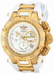 Invicta Watches : 17235 Mother Of Pearl Dial Silicone Women Watch