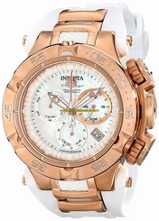 Invicta Watches : 17239 Mother Of Pearl Dial Silicone Women Watch