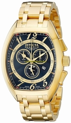 Invicta Watches : 17282 Blue Dial Stainless Steel Band Men Watch