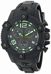 Invicta Watches : 17293 Black Dial Plastic Band Men Watch