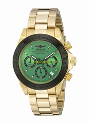 Invicta Watches : 17315 Green Dial Ion Plated Stainless Steel Men Watch