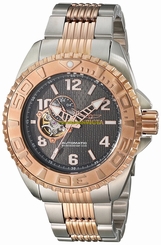 Invicta Watches : 17463 Grey Dial Stainless Steel Band Men Watch
